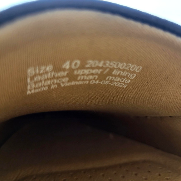 Dansko Loafer Shoes Womens Size 40 9.5-10 Black Leather Slip On Comfort Flats - Picture 7 of 16